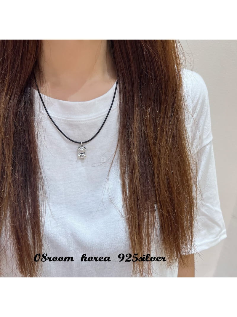 08 Room - Korean Women Fashion - #momslook - Silver Necklace 1489