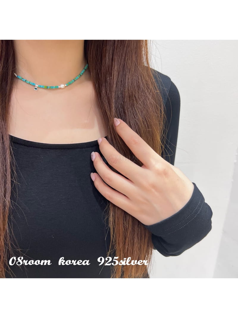 08 Room - Korean Women Fashion - #momslook - Silver Necklace 1471