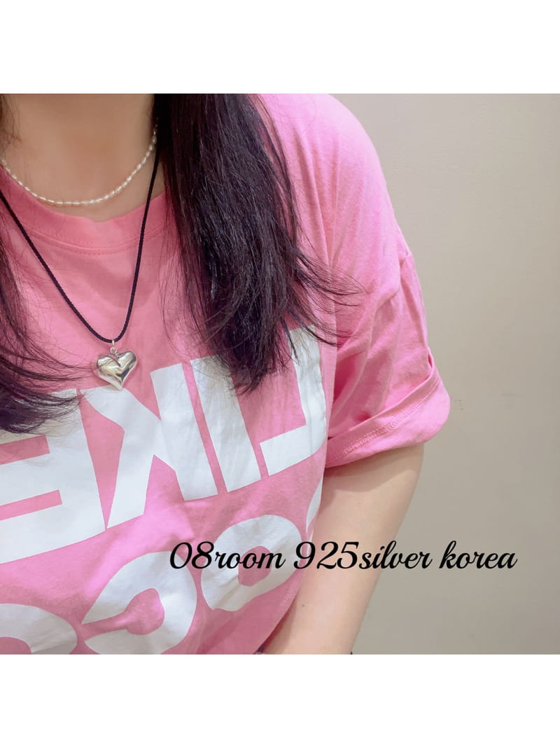 08 Room - Korean Women Fashion - #momslook - Silver Necklace 1467 - 2