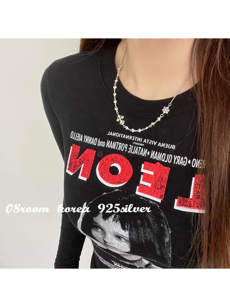 08 Room - Korean Women Fashion - #momslook - Silver Necklace 1466