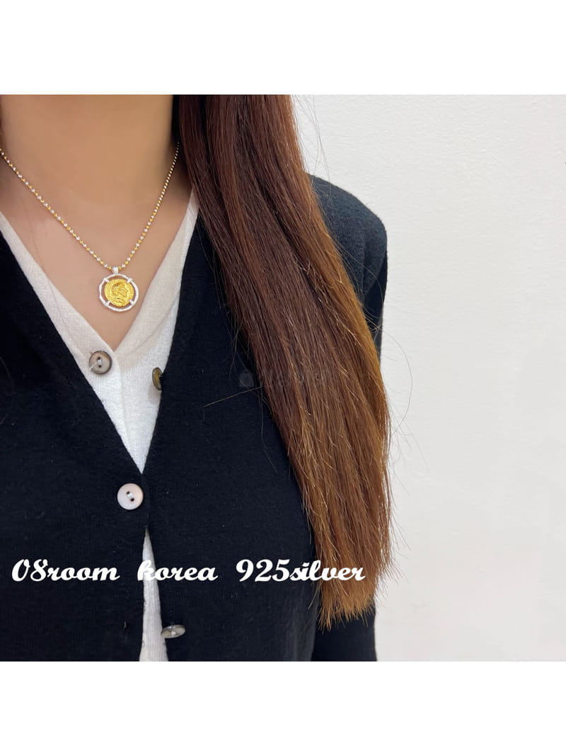 08 Room - Korean Women Fashion - #momslook - Silver Necklace 1464 - 2