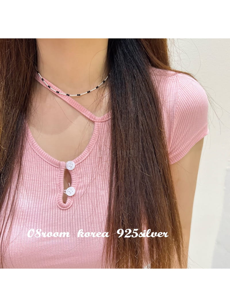 08 Room - Korean Women Fashion - #shopsmall - Silver Necklace 1508