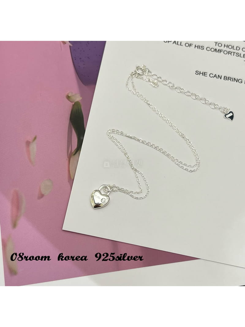 08 Room - Korean Women Fashion - #thelittlethings - Silver Necklace 1506