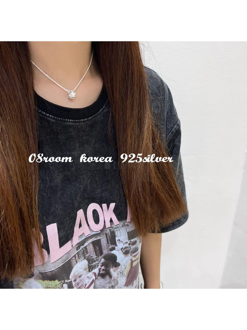 08 Room - Korean Women Fashion - #vintagekidsstyle - Silver Necklace 1512