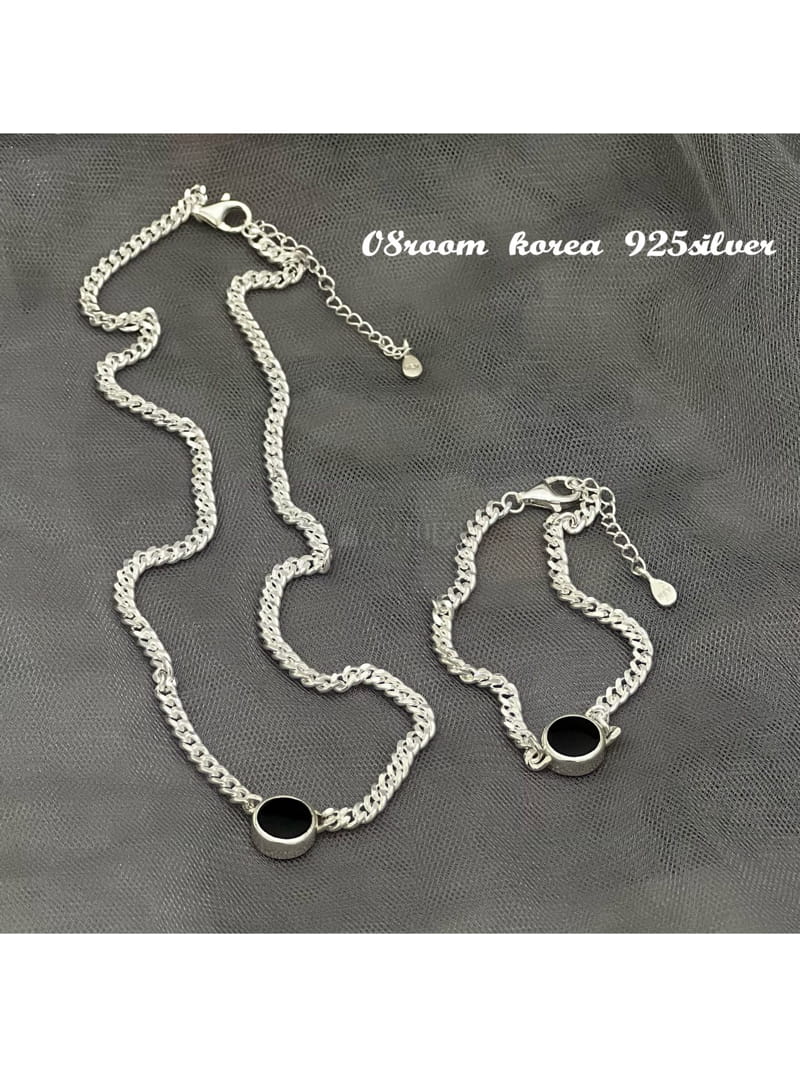 08 Room - Korean Women Fashion - #vintagekidsstyle - Silver Necklace 1482