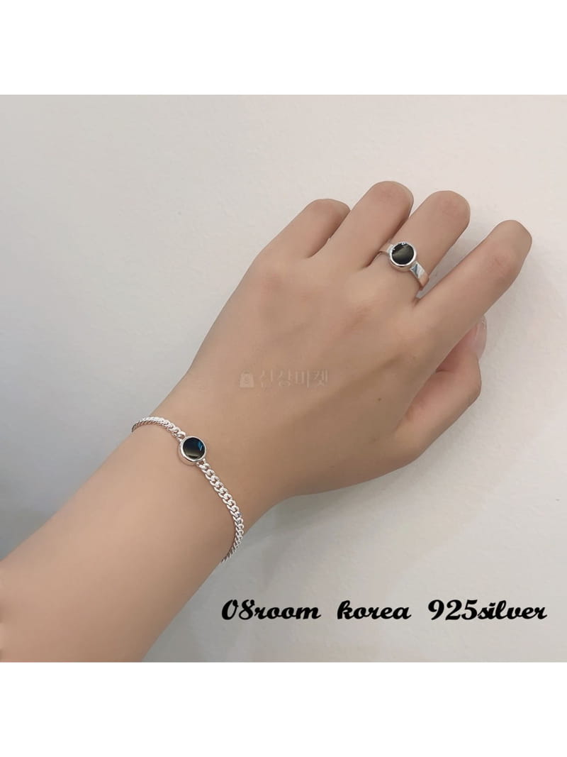 08 Room - Korean Women Fashion - #womensfashion - Silver Bracelet 1065 - 2