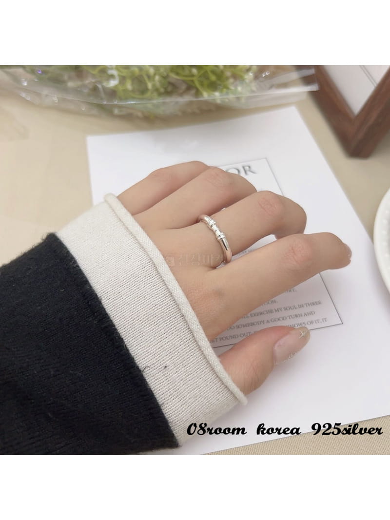 08 Room - Korean Women Fashion - #womensfashion - Silver Ring 1124