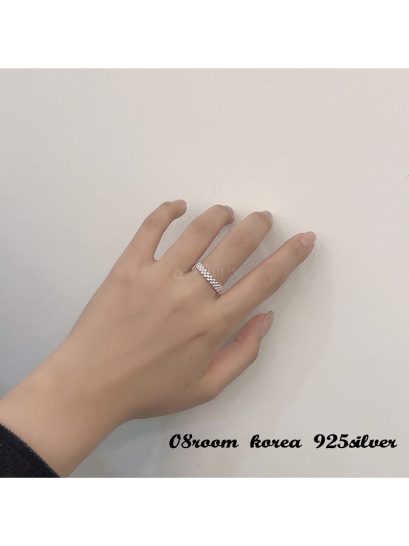 08 Room - Korean Women Fashion - #womensfashion - Silver Ring 1114