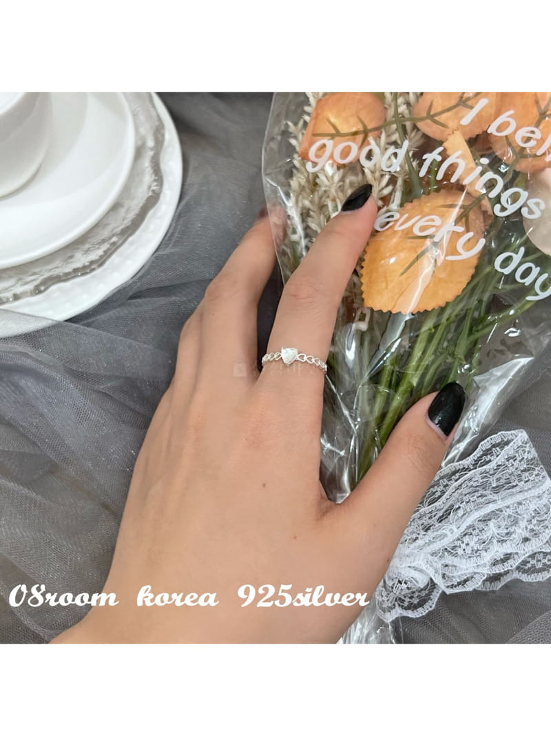 08 Room - Korean Women Fashion - #momslook - Silver Ring 1109 - 4