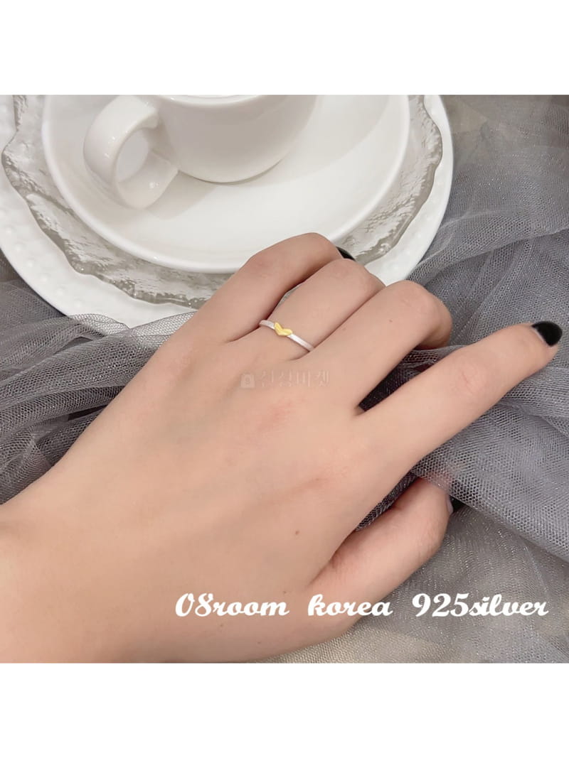 08 Room - Korean Women Fashion - #womensfashion - Silver Ring 1106