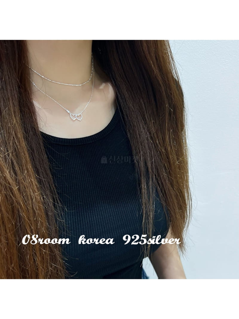 08 Room - Korean Women Fashion - #womensfashion - Silver Necklace 1484