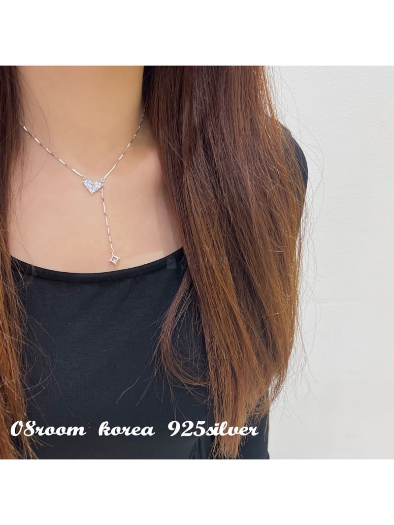 08 Room - Korean Women Fashion - #womensfashion - Silver Necklace 1472