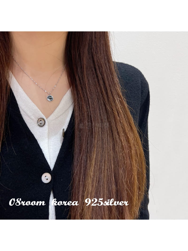 08 Room - Korean Women Fashion - #womensfashion - Silver Necklace 1464 - 2