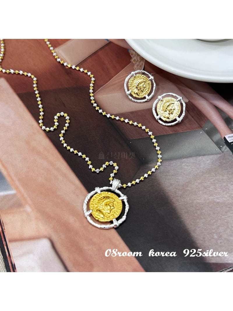 08 Room - Korean Women Fashion - #womensfashion - Silver Necklace 1464