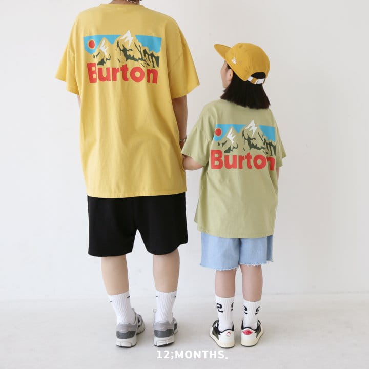 12 Month - Korean Children Fashion - #childofig - Button Tee with Mom - 3