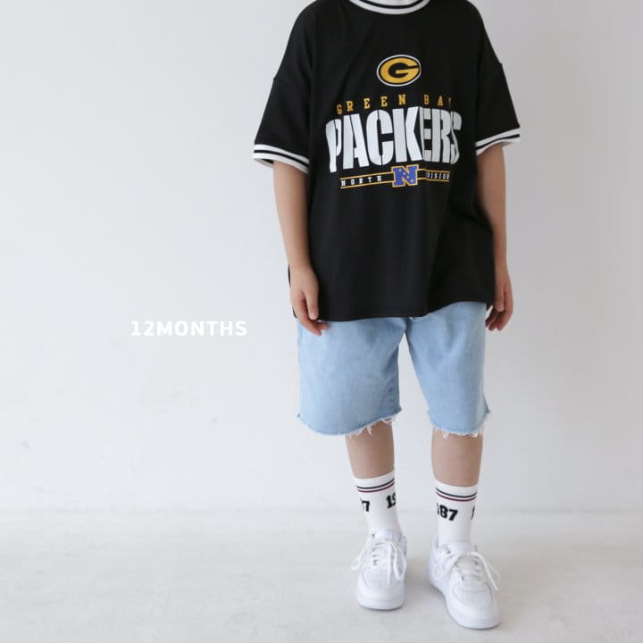 12 Month - Korean Children Fashion - #minifashionista - Mesh Tee - 12