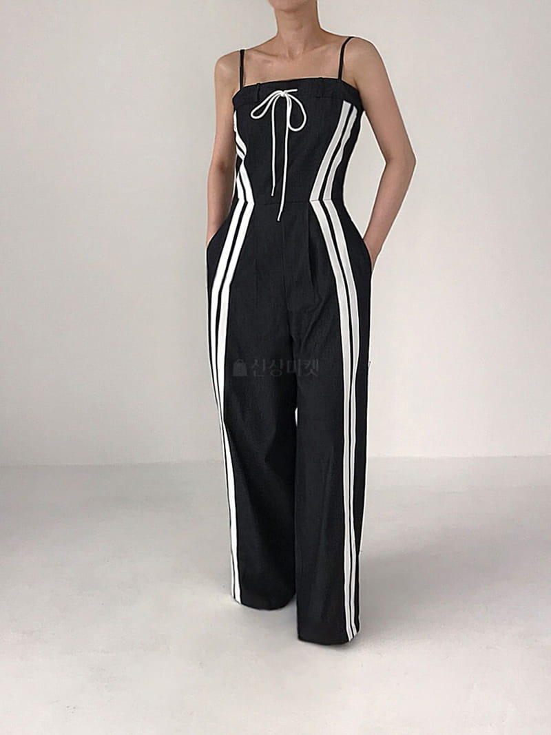 2two Moon - Korean Women Fashion - #momslook - Kane Strap Jumpsuit - 2