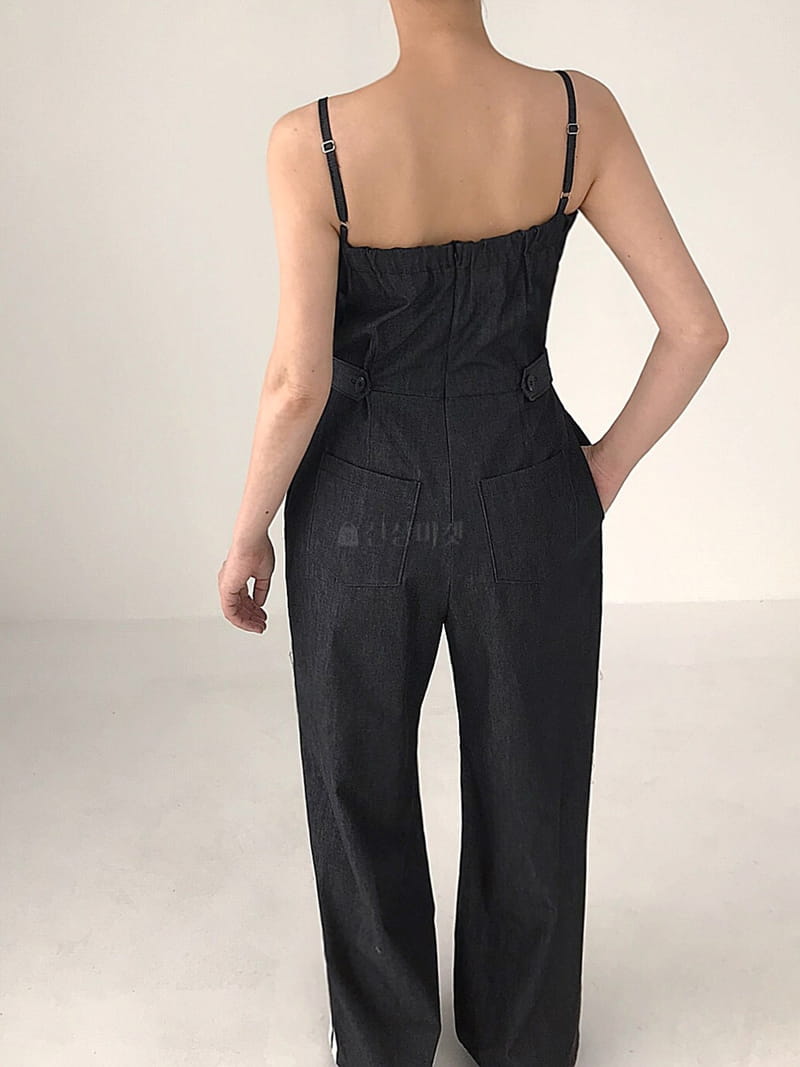 2two Moon - Korean Women Fashion - #womensfashion - Kane Strap Jumpsuit - 4