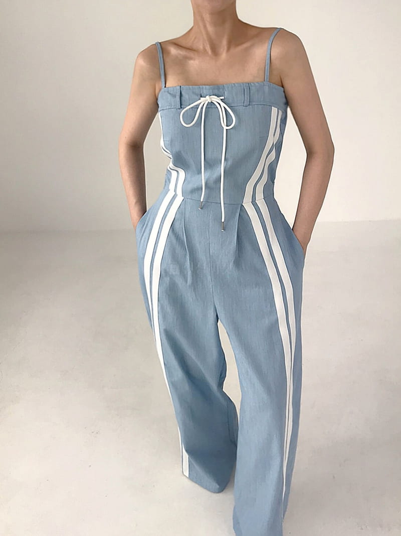 2two Moon - Korean Women Fashion - #momslook - Kane Strap Jumpsuit - 6