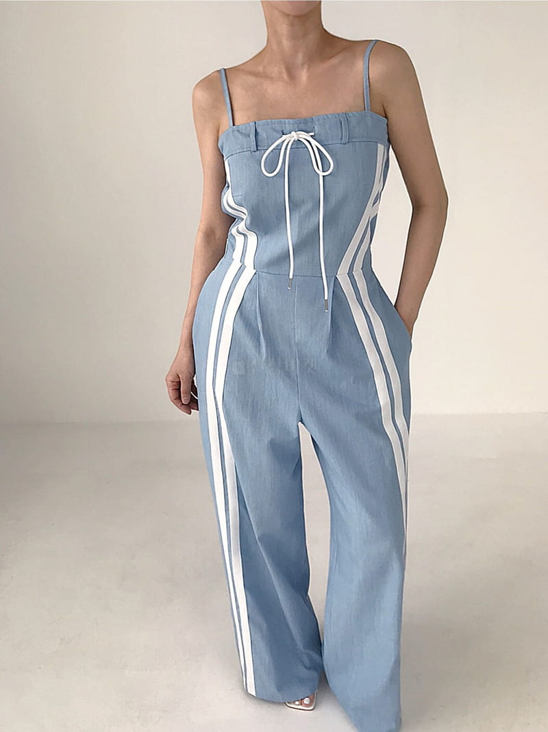 2two Moon - Korean Women Fashion - #womensfashion - Kane Strap Jumpsuit - 7