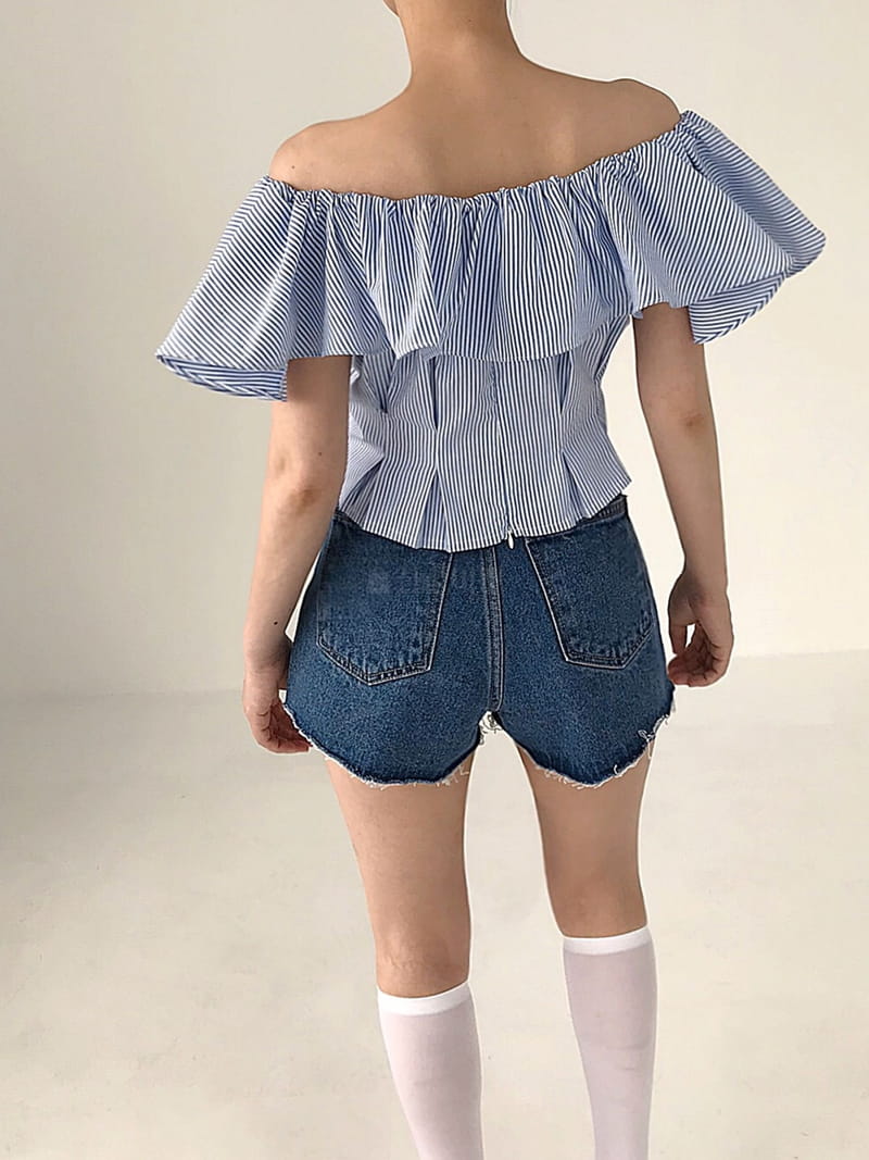 2two Moon - Korean Women Fashion - #womensfashion - Nes Big Frill Blouse - 10