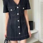 Stitch Jacket One-piece