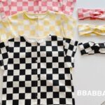 Chess Long Bodysuit with Hairband