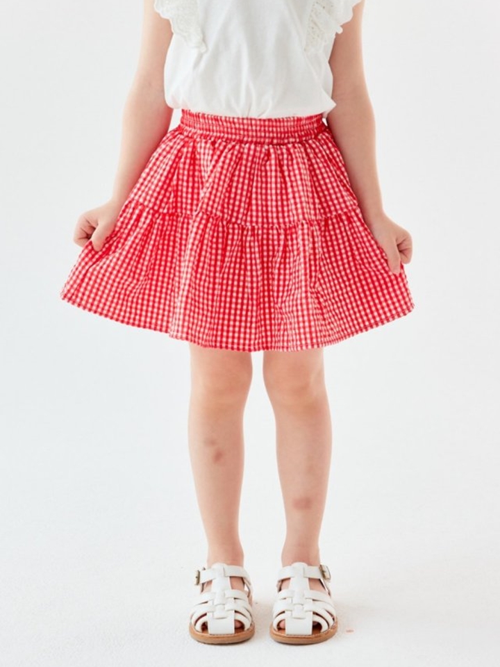 Seer Check Skirt