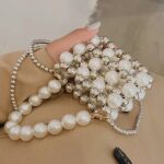 Silver Pearl Bag S