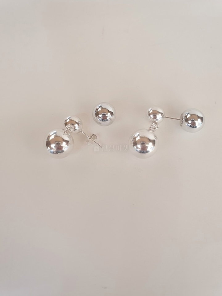 Silver (Silver) Two Earring