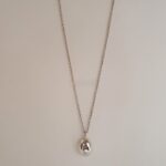 Silver (Silver) Gong Necklace