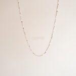 Silver (Silver)A Circle Necklace