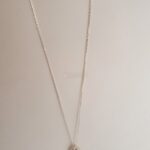 Silver (Silver) Long Stripes Necklace