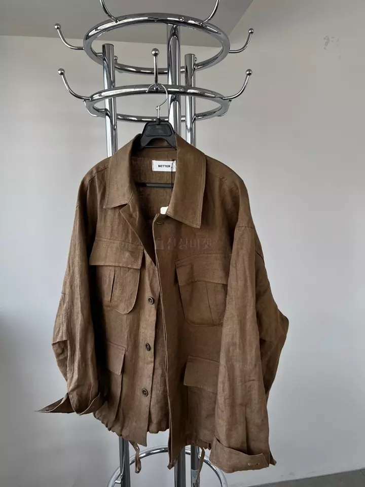 Clorine Linen Jacket - KKAMI