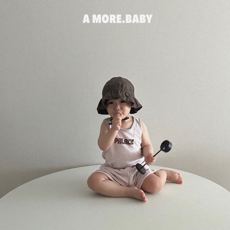 A More - Korean Baby Fashion - #babyoutfit - Bebe Palace Sleeveless