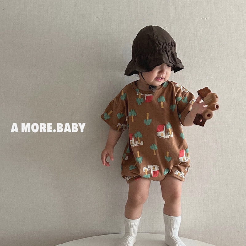 A More - Korean Baby Fashion - #babyoutfit - Bebe Tree House Bodysuit - 11