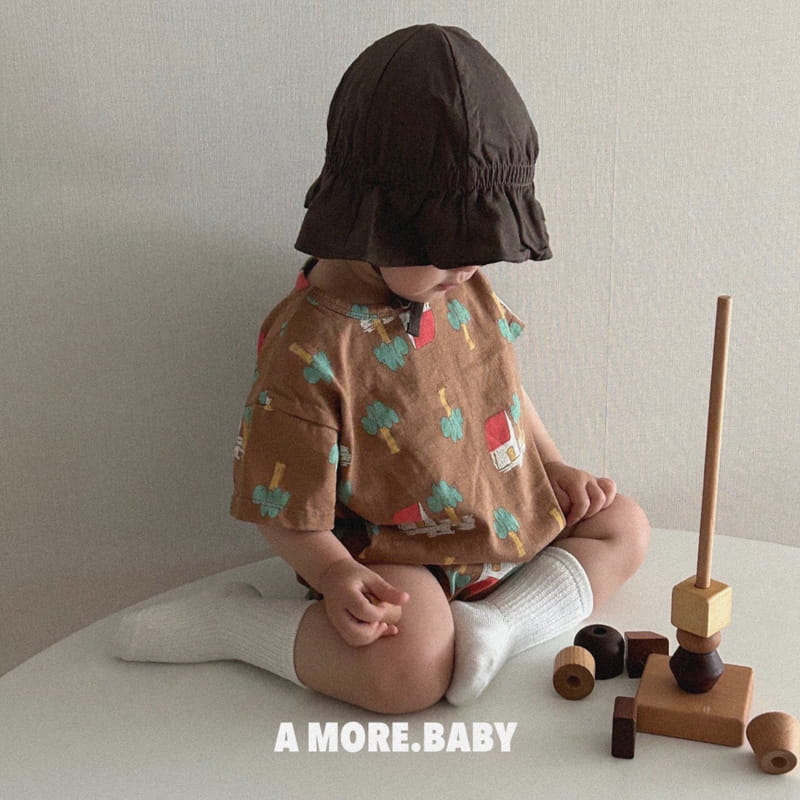 A More - Korean Baby Fashion - #babyoutfit - Bebe Tree House Bodysuit - 12