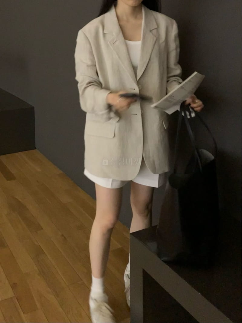 And The - Korean Women Fashion - #womensfashion - Linen Jacket - 11