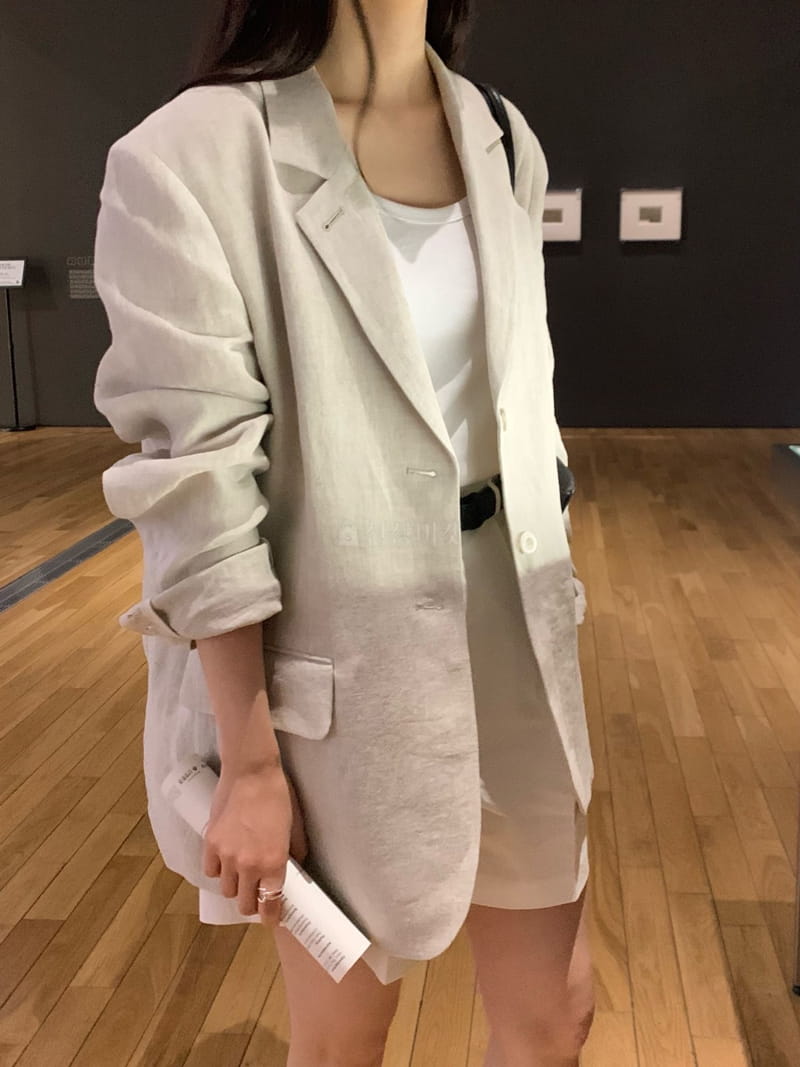 And The - Korean Women Fashion - #womensfashion - Linen Jacket - 7