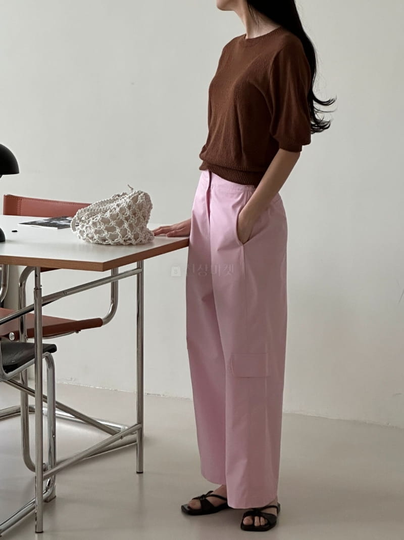 Anne Margaret - Korean Women Fashion - #momslook - Wide Crop Pants - 2