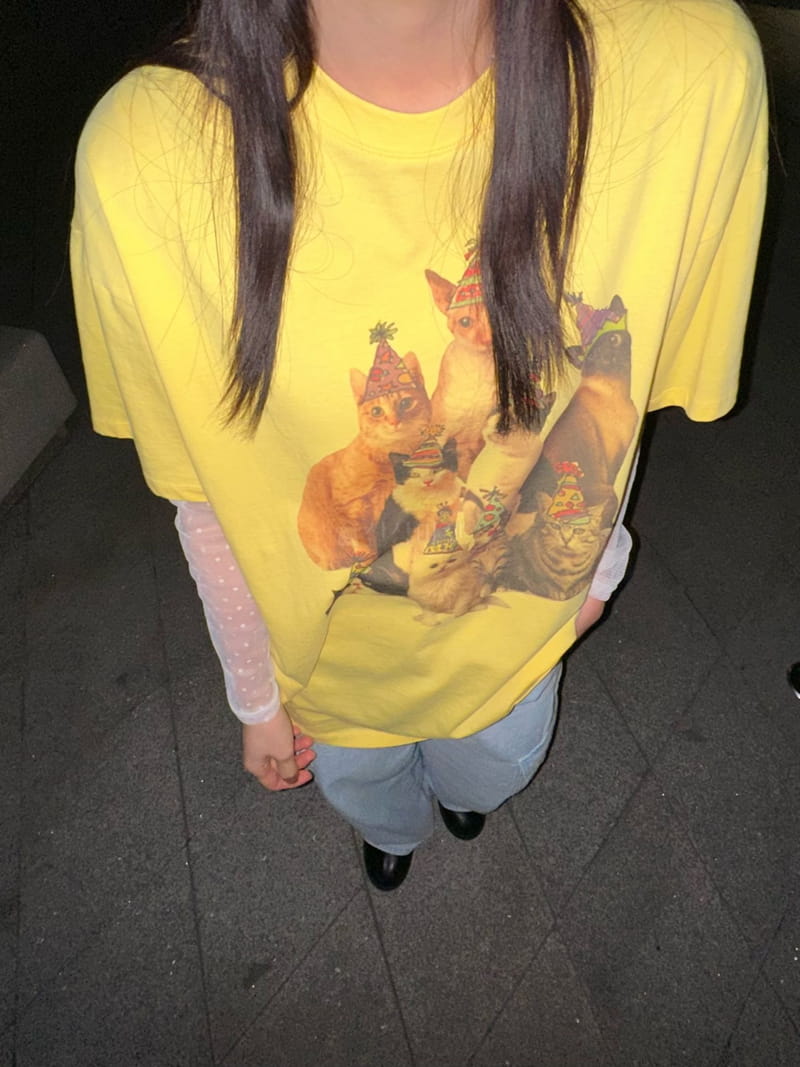 Archive - Korean Women Fashion - #momslook - Kitty Tee