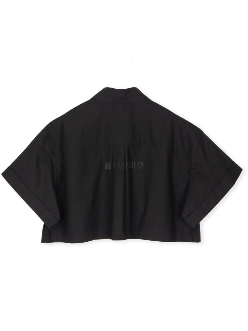 Artisover - Korean Women Fashion - #womensfashion - Poplyn Crop Shirt - 11