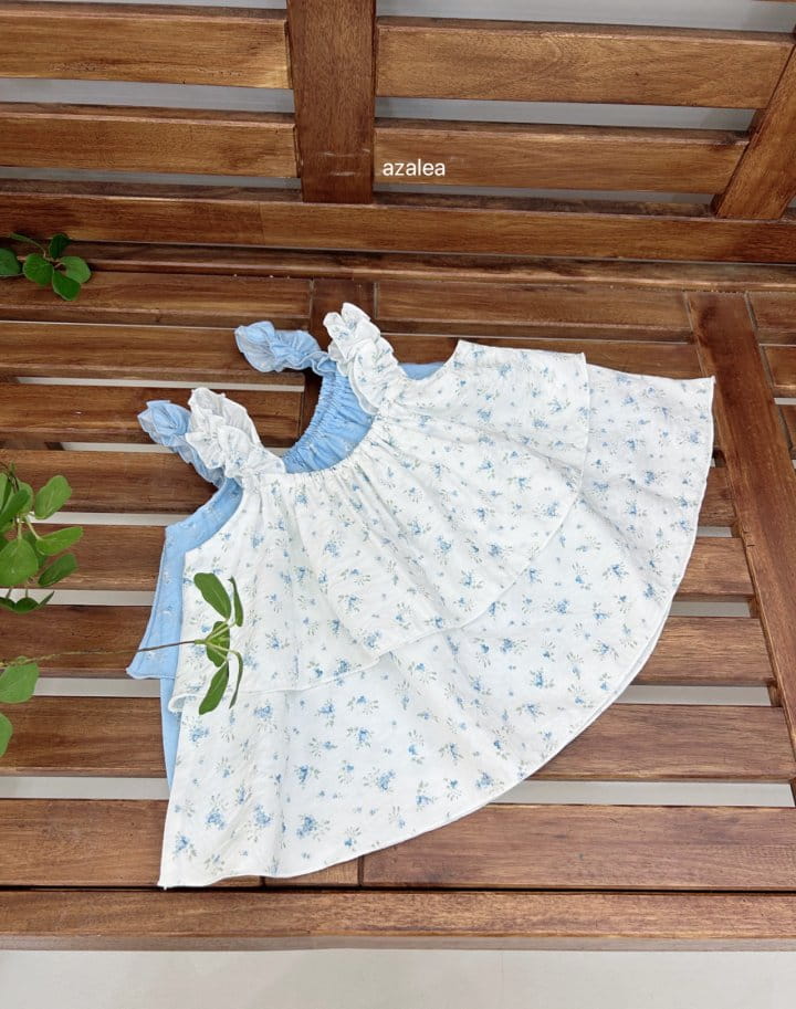 Azalea - Korean Baby Fashion - #babyboutique - Flowere Cancan Set UP