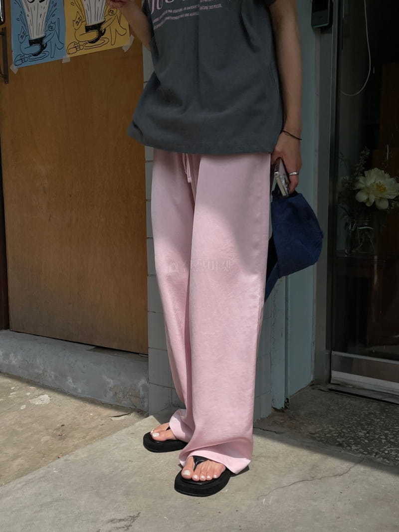 B Gather - Korean Women Fashion - #momslook - Wain Pants - 4