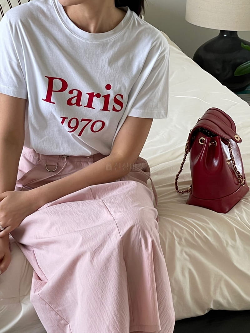 Baguette - Korean Women Fashion - #momslook - Paris Tee - 7