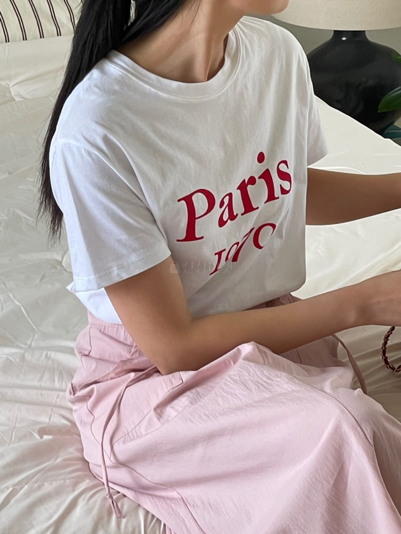 Baguette - Korean Women Fashion - #thelittlethings - Paris Tee - 6