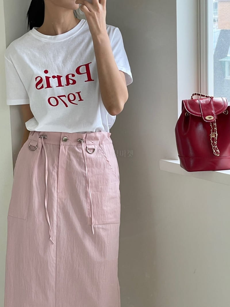 Baguette - Korean Women Fashion - #womensfashion - Paris Tee - 8