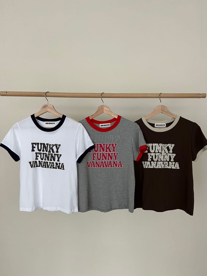 Balance - Korean Women Fashion - #momslook - Funcky Tee - 7