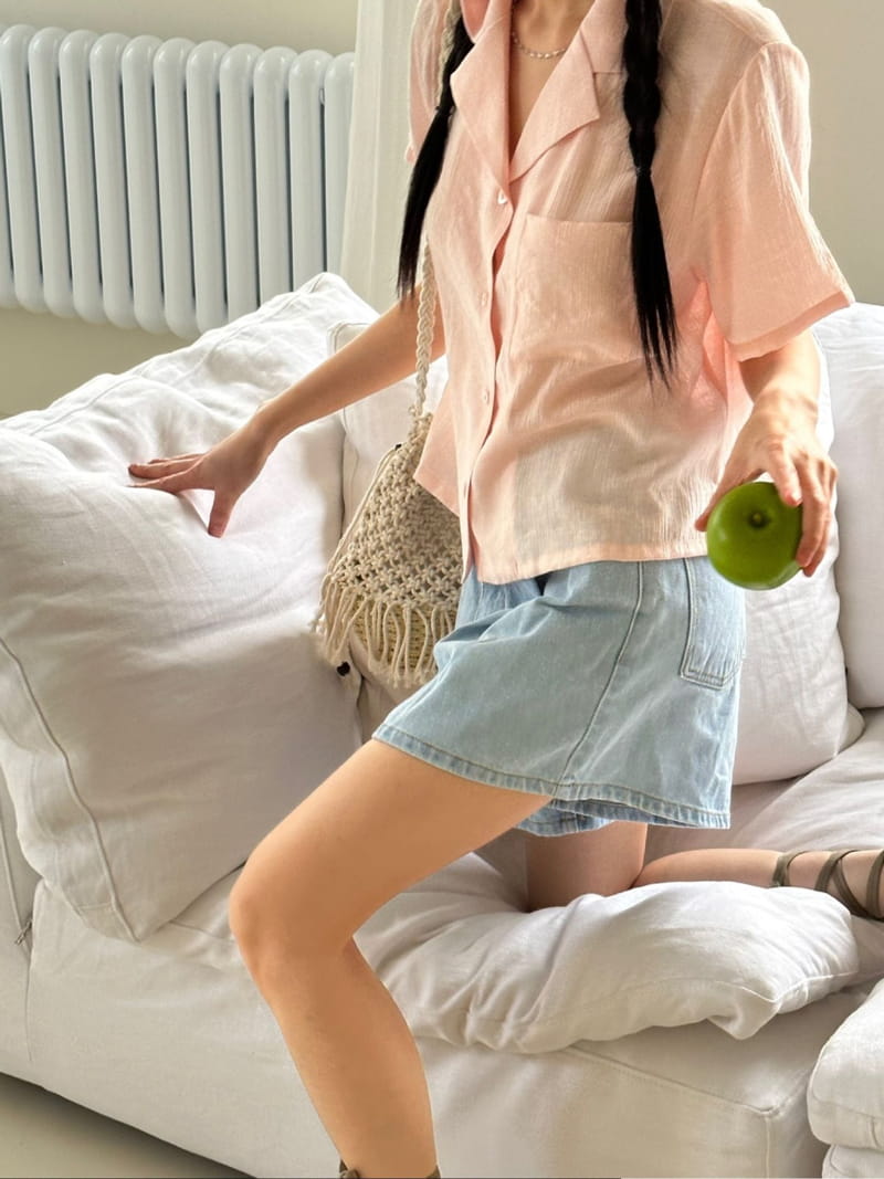 Balance - Korean Women Fashion - #momslook - Plum Shirt - 3