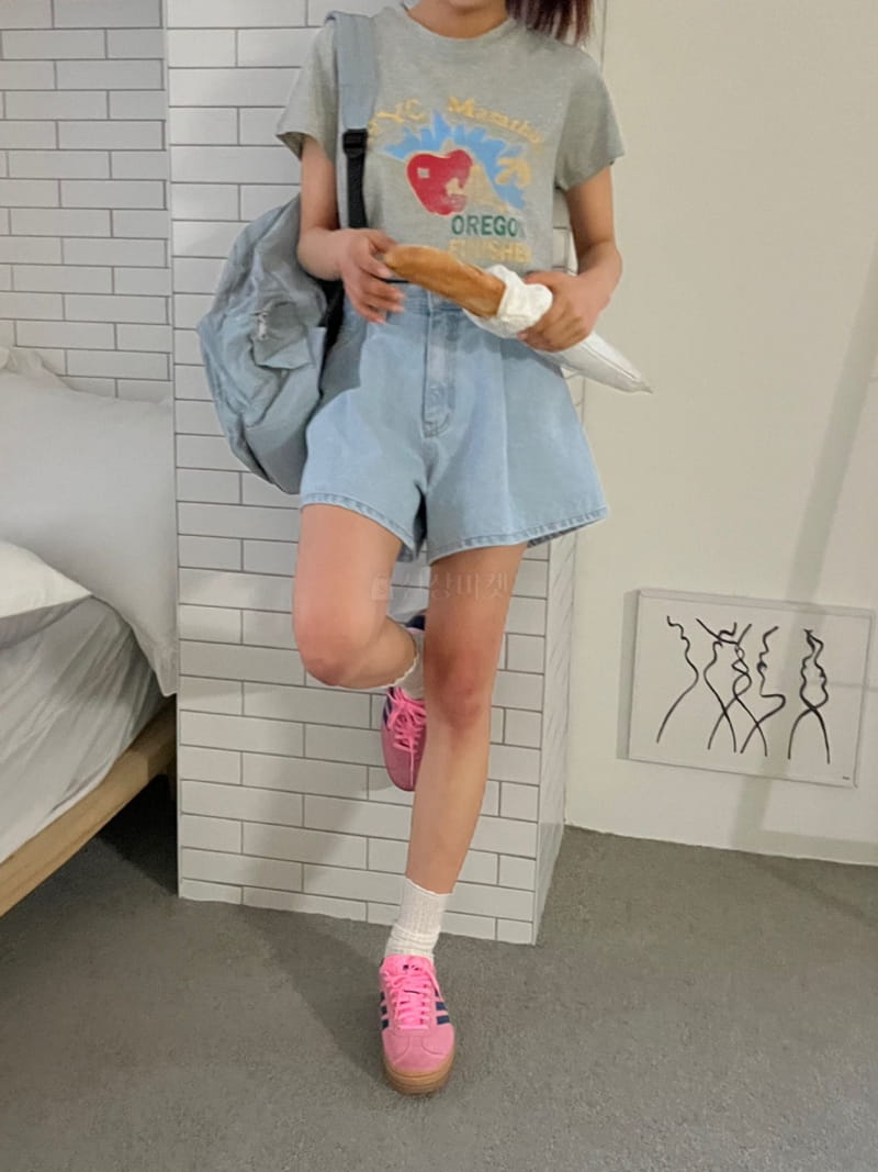 Balance - Korean Women Fashion - #momslook - Apple Tee - 7